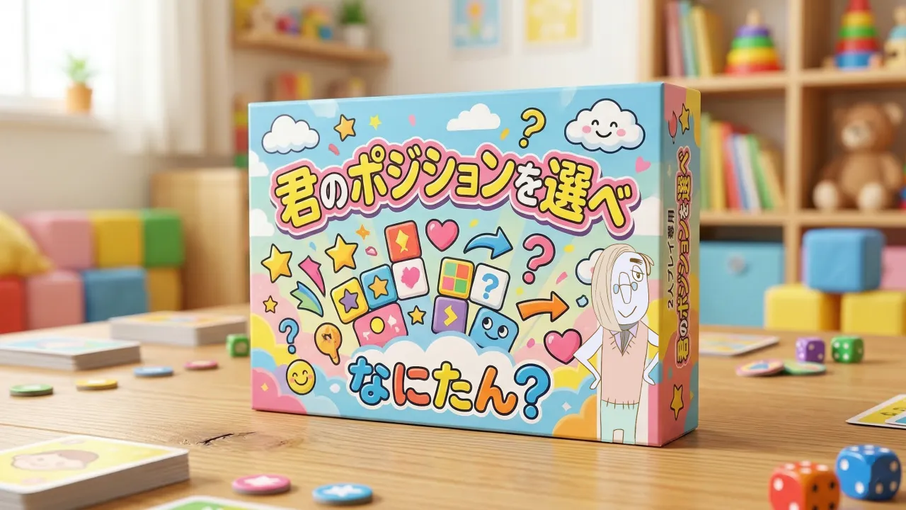 君のポジションを選べ 『なにたん？』 Character Art: Hand-drawn by くいもんず/ BG by AI
