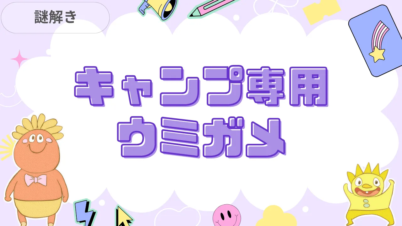 キャンプ専用 ウミガメのスープ